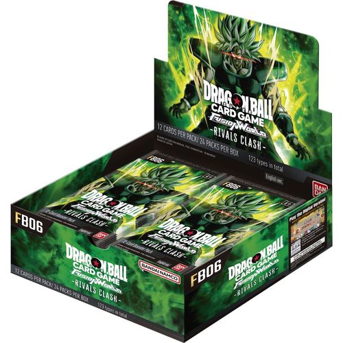 Dragon Ball Super Card Game - Fusion World - Rivals Clash [FB06] 12x Booster Box (Sealed Case) - PokéBox Australia