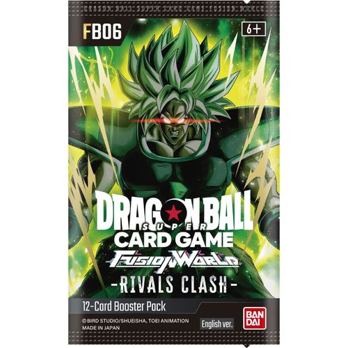 Dragon Ball Super Card Game - Fusion World - Rivals Clash [FB06] 12x Booster Box (Sealed Case) - PokéBox Australia