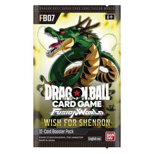 Dragon Ball Super Card Game - Fusion World - Wish For Shenron [FB07] 12x Booster Box (Sealed Case) - PokéBox Australia
