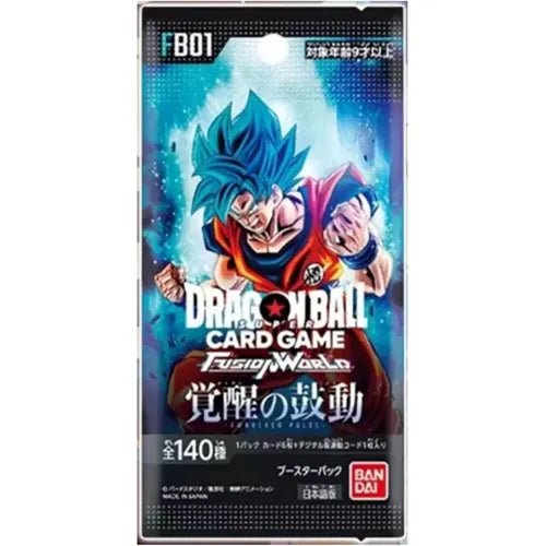 Dragon Ball Super Card Game - [Japanese] Fusion World - Awakened Pulse [FB01] Booster Pack - PokéBox Australia