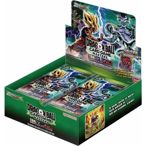DRAGON BALL SUPER CARD GAME Masters Zenkai Series EX Set 07 Beyond Generations Collector’s Booster Box [B24 - C] - PokéBox Australia