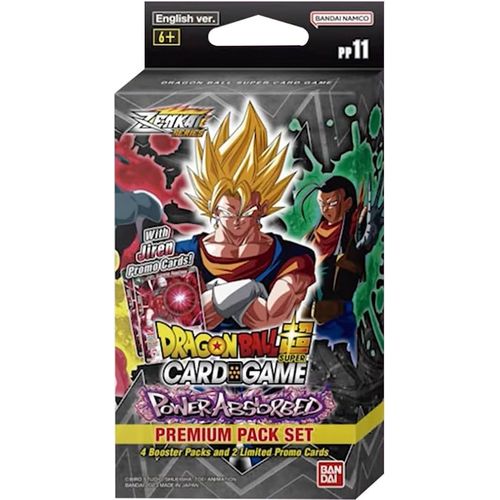 DRAGON BALL SUPER CARD GAME ZENKAI Series Set 03 POWER ABSORBED Premium Pack Set 11 [PP11] - PokéBox Australia