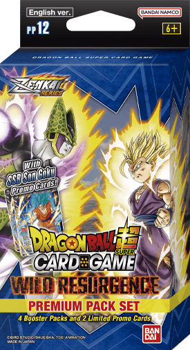 DRAGON BALL SUPER CARD GAME ZENKAI Series Set 04 WILD RESURGENCE Premium Pack Set [PP12] - PokéBox Australia