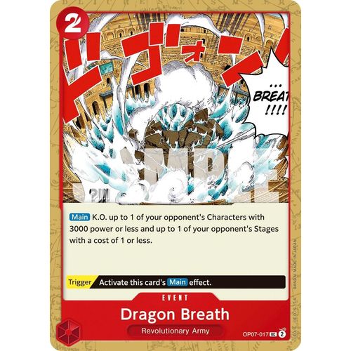 Dragon Breath (OP07 - 017) [500 Years in the Future] - PokéBox Australia