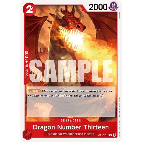 Dragon Number Thirteen (OP10 - 012) [Royal Blood] - PokéBox Australia