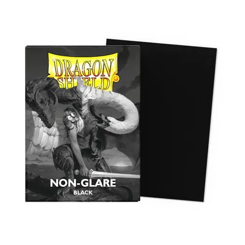 Dragon Shield - Non Glare Black Matte Sleeves 100 pack - PokéBox Australia