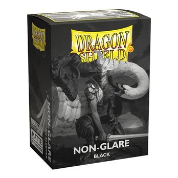 Dragon Shield - Non Glare Black Matte Sleeves 100 pack - PokéBox Australia