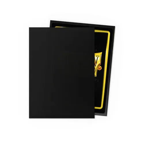 Dragon Shield - Non Glare Black Matte Sleeves 100 pack - PokéBox Australia