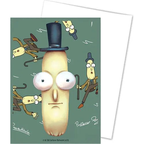 Dragon Shield - Rick & Morty - Mr. Poopy Butthole Brushed Art Sleeves 100 pack - PokéBox Australia