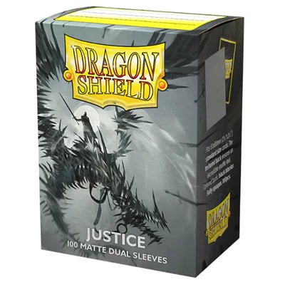 Dragon Shield - Standard Dual Matte Justice Sleeves 100 pack - PokéBox Australia