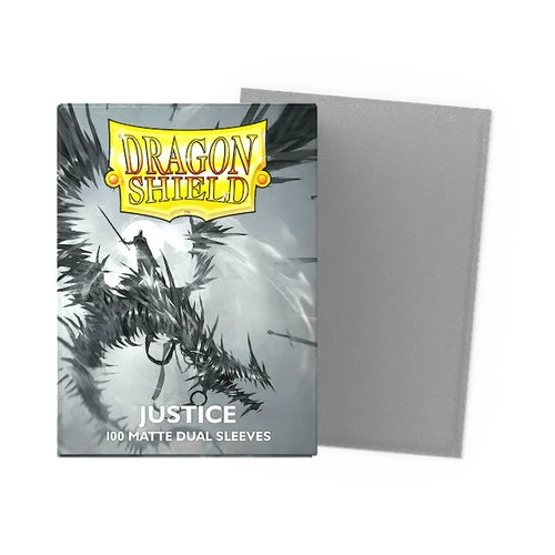 Dragon Shield - Standard Dual Matte Justice Sleeves 100 pack - PokéBox Australia