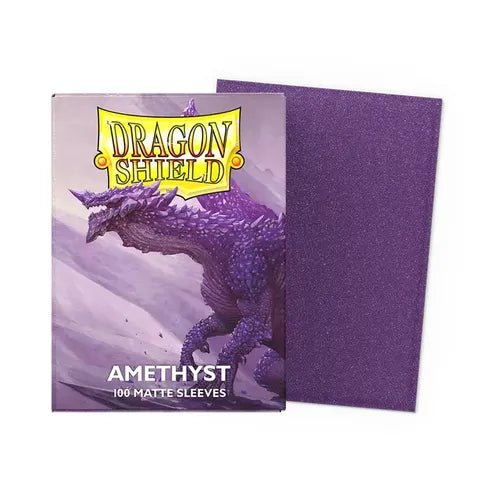 Dragon Shield - Standard Matte - Amethyst Sleeves 100 pack - PokéBox Australia