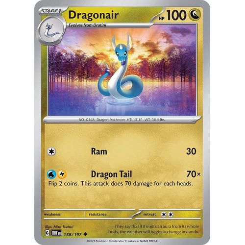 Dragonair (158/197) [SV03: Obsidian Flames] - PokéBox Australia