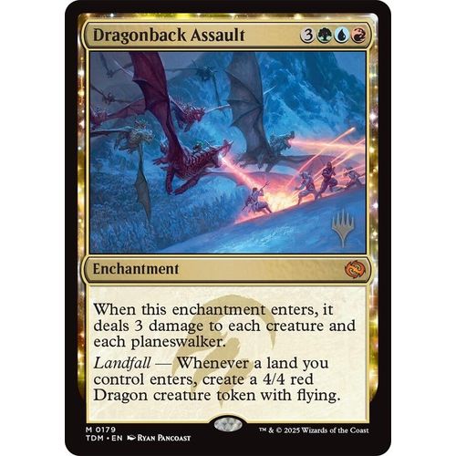 Dragonback Assault (179) (Promo Pack: Tarkir: Dragonstorm) - PokéBox Australia