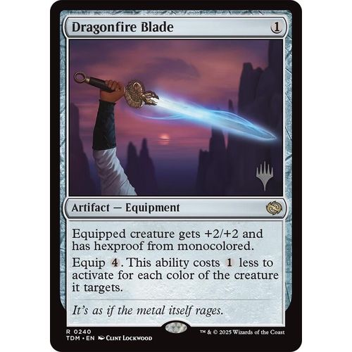Dragonfire Blade (240) (Promo Pack: Tarkir: Dragonstorm) - PokéBox Australia