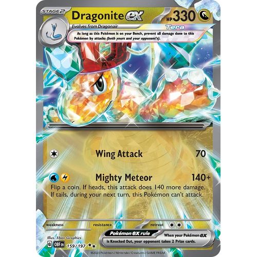 Dragonite ex (159/197) [SV03: Obsidian Flames] - PokéBox Australia