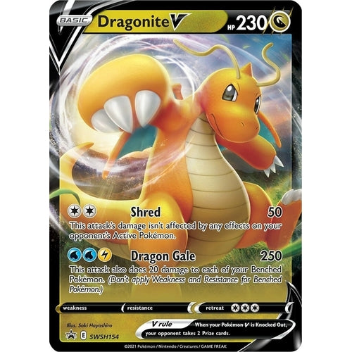 Dragonite V - SWSH154 (SWSH154) (SWSH: Sword & Shield Promo Cards) - PokéBox Australia