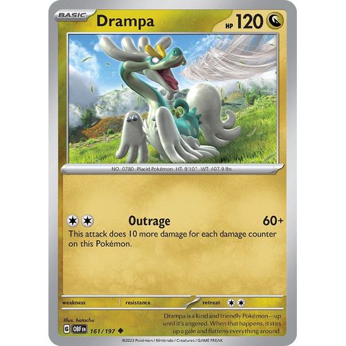 Drampa (161/197) [SV03: Obsidian Flames] - PokéBox Australia