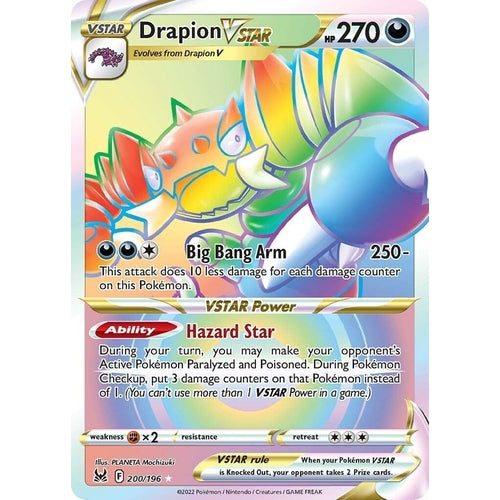 Drapion VSTAR (Secret) (200/196) (SWSH11: Lost Origin) - PokéBox Australia