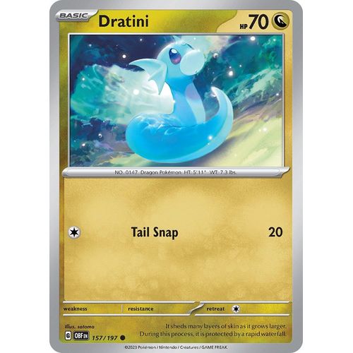 Dratini (157/197) [SV03: Obsidian Flames] - PokéBox Australia