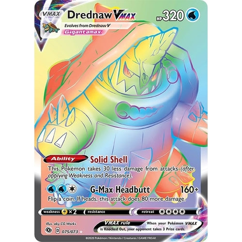 Drednaw VMAX (Secret) (75/73) (Champion's Path) - PokéBox Australia