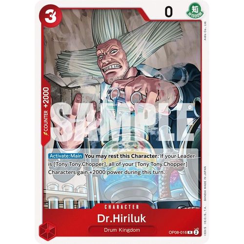 Dr.Hiriluk (OP08 - 016) [Two Legends] - PokéBox Australia