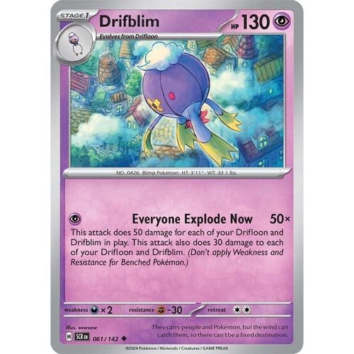 Drifblim (061/142) [SV07: Stellar Crown] - PokéBox Australia