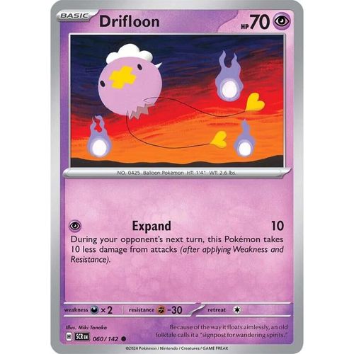 Drifloon (060/142) [SV07: Stellar Crown] - PokéBox Australia