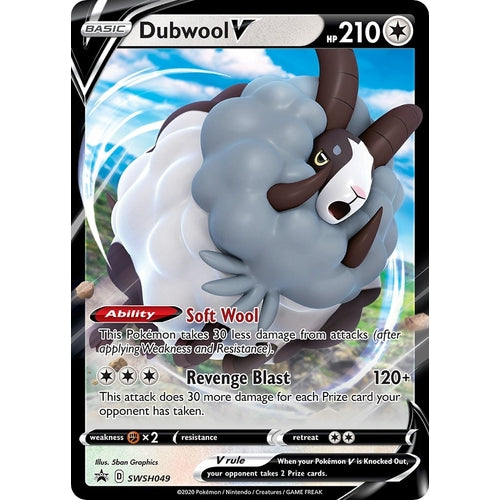 Dubwool V - SWSH049 (SWSH049) (SWSH: Sword & Shield Promo Cards) - PokéBox Australia