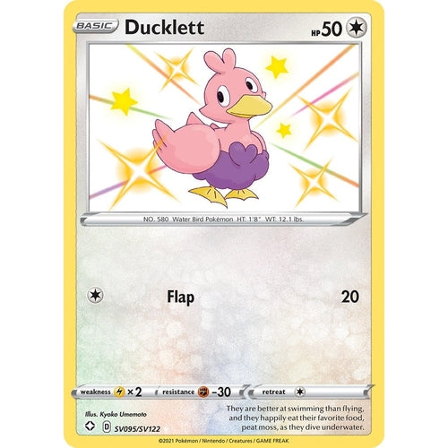 Ducklett (SV095/SV122) (Shining Fates: Shiny Vault) - PokéBox Australia
