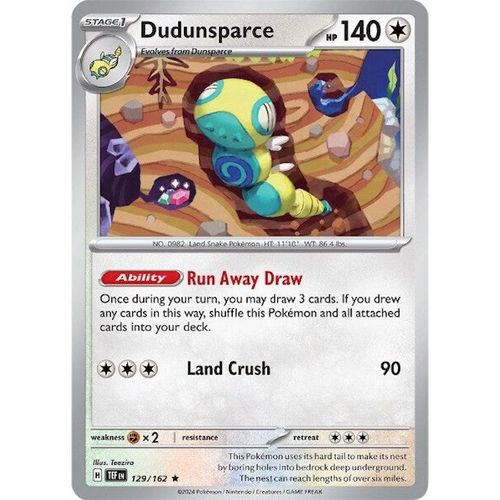 Dudunsparce (129/162) [SV05: Temporal Forces] - PokéBox Australia