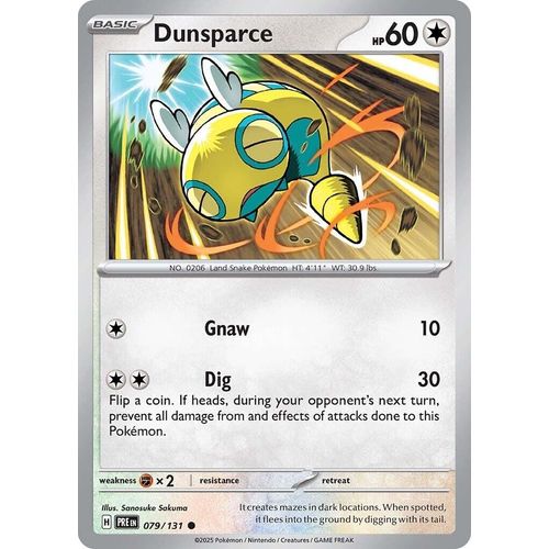 Dunsparce (079/131) [SV: Prismatic Evolutions] - PokéBox Australia
