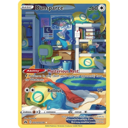 Dunsparce (GG23/GG70) (Crown Zenith: Galarian Gallery) - PokéBox Australia