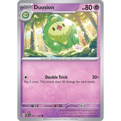 Duosion (071/162) [SV05: Temporal Forces] - PokéBox Australia