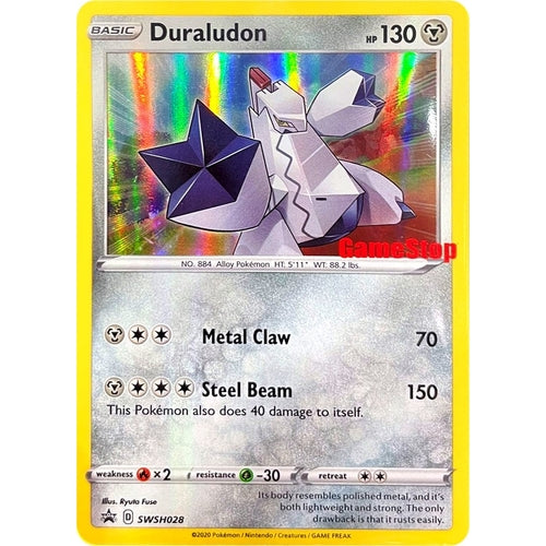Duraludon - SWSH028 (Gamestop Exclusive) (SWSH028) (Miscellaneous Cards & Products) - PokéBox Australia