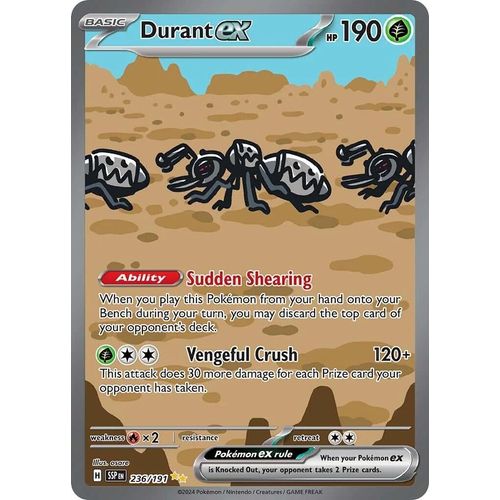 Durant ex (236/191) [SV08: Surging Sparks] - PokéBox Australia