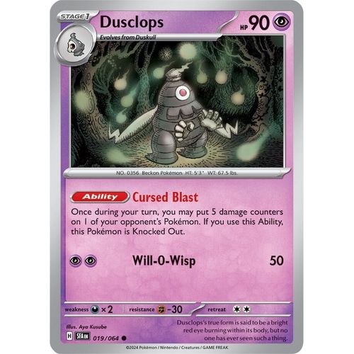 Dusclops (019/064) [SV: Shrouded Fable] - PokéBox Australia