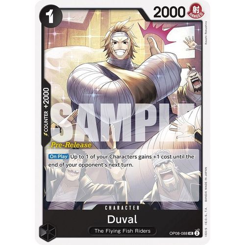 Duval (OP08 - 088) [Two Legends Pre - Release Cards] - PokéBox Australia