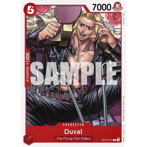 Duval (OP12 - 011) (Legacy of the Master) - PokéBox Australia