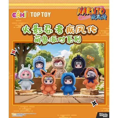 EAKI Naruto Shippuden: Beast Party Series Plush Blind Box (Sealed Display x6) - PokéBox Australia