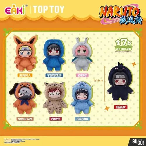 EAKI Naruto Shippuden: Beast Party Series Plush Blind Box (Sealed Display x6) - PokéBox Australia