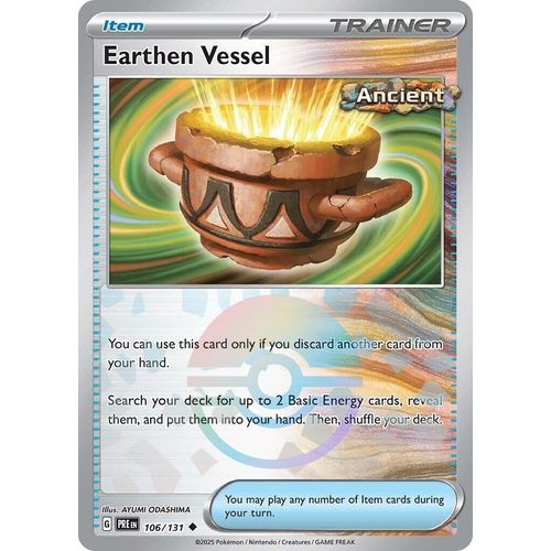 Earthen Vessel (Poke Ball Pattern) (106/131) [SV: Prismatic Evolutions] - PokéBox Australia