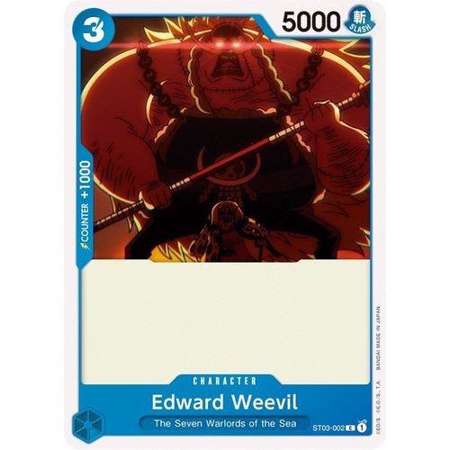 Edward Weevil (ST03 - 002) [Starter Deck 3: The Seven Warlords of The Sea] - PokéBox Australia