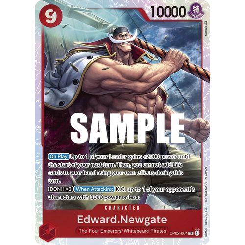 Edward.Newgate (004) (OP02 - 004) [Paramount War] - PokéBox Australia