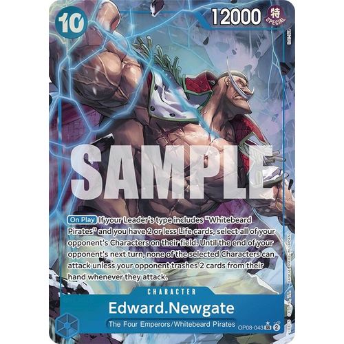Edward.Newgate (Parallel) (OP08 - 043) [Two Legends] - PokéBox Australia