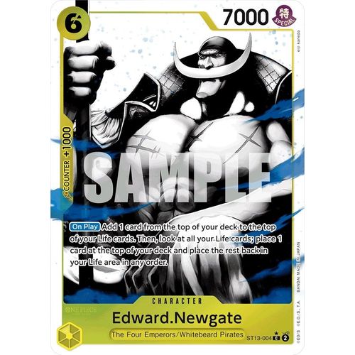 Edward.Newgate (Parallel) (ST13 - 004) [Ultra Deck: The Three Brothers] - PokéBox Australia