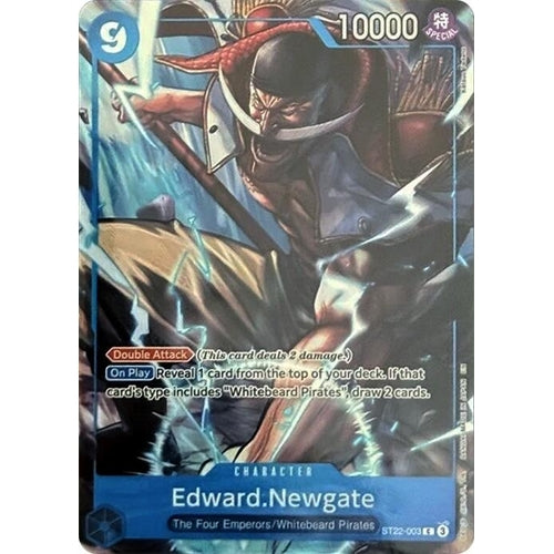 Edward.Newgate (Premium Card Collection - 6 assort vol.1 - ) (ST22 - 003) (One Piece Promotion Cards) - PokéBox Australia