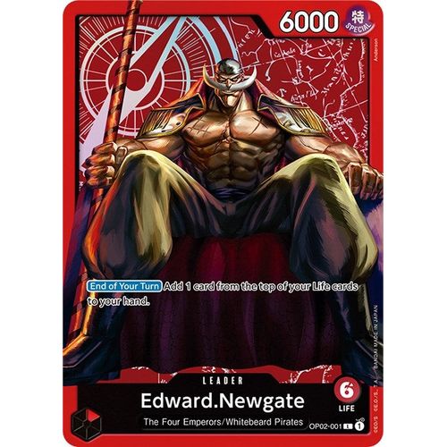 Edward.Newgate (Special Goods Set - Former Four Emperors - ) (OP02 - 001) [One Piece Promotion Cards] - PokéBox Australia