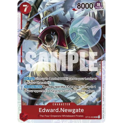Edward.Newgate (ST15 - 002) (ST15 - 002) [Starter Deck 15: RED Edward.Newgate] - PokéBox Australia
