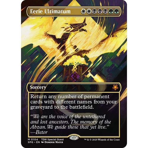 Eerie Ultimatum (Borderless) (104) [Special Guests] - PokéBox Australia